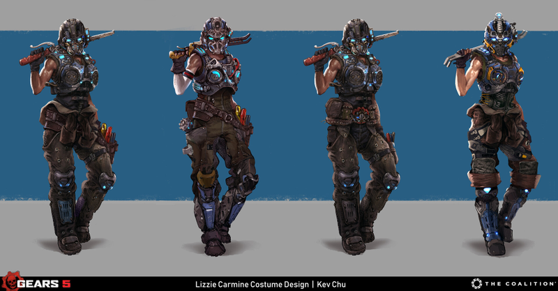 Illustration for article titled The Art Of Gears 5
